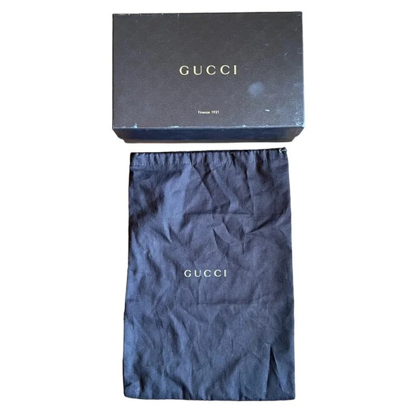 Gucci GG Monogram Canvas Open Toe Horsebit Pumps Beige Brown EU 37.5 US 7.5 - Picture 12 of 13